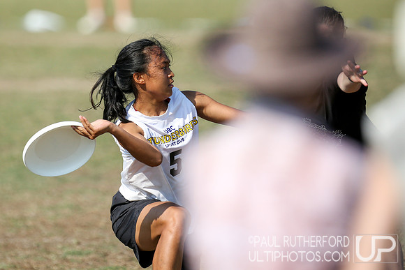 Action from USAU College Division 1 Nationals