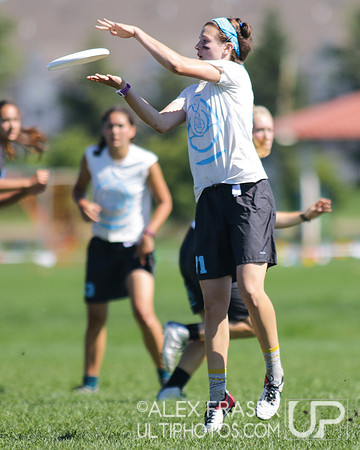 U19 Girls Semfinals - 2016 USAU Youth Club Championships