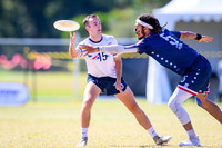 Men’s semifinals during World Ultimate Championships at Runaway Bay Sports Precinct