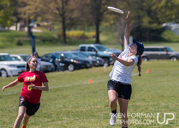 Colonial Women's D1 Championships, Day 1 : April 16, 2016