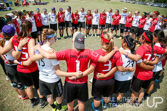Action from USAU College Division 1 Nationals