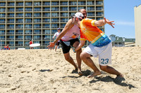 Action from 2016 USAU Beach Nationals
