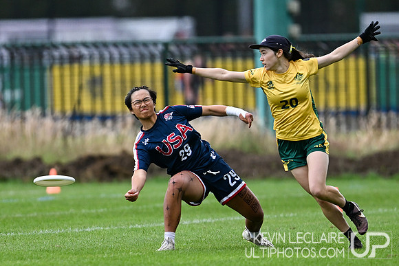 USA v Australia WU24 Women -- Sunday Pool Play