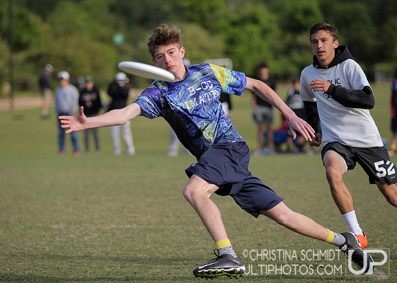 USAU Southern HS Regional Championships 2016 - Sunday