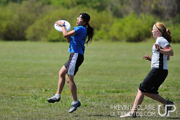 Sunday Quarterfinals - 2010 UPA High School Girls Eastern Championships
