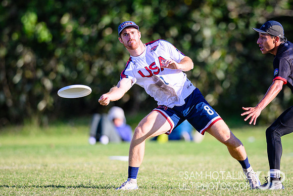Pool play during World Ultimate Championships at Runaway Bay Precinct