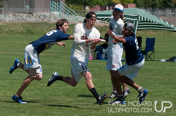 Sunday open action from NorCal D-I Sectionals 2012