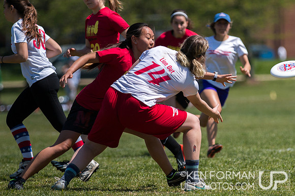 Colonial Women's D1 Championships, Day 1: Apr. 16, 2016
