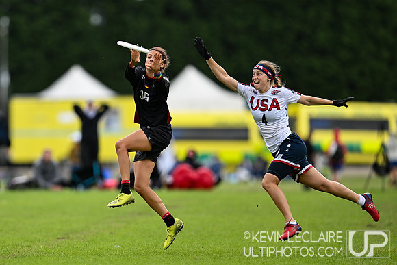 USA vs Germany Women - WU24 Monday Pool Play