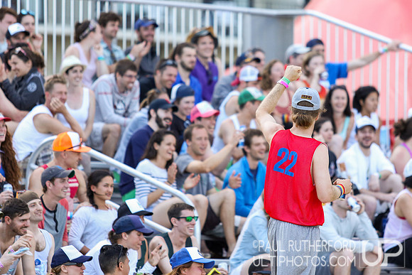Action from 2016 USAU Beach Nationals