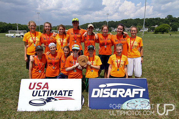 Awards Ceremony -- USAU 2012 HS Southerns