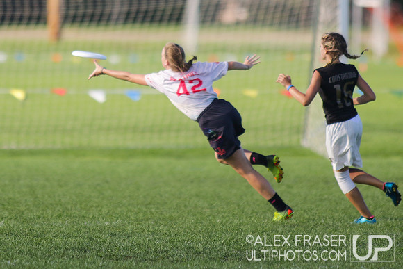 U16 Girls - Saturday - 2016 USAU Youth Club Championships