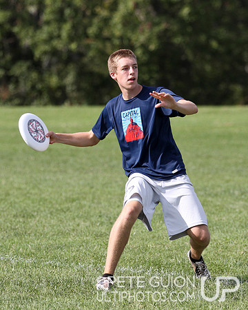 Round 5 of Open pool play of the Ultimate Capitol Sectionals