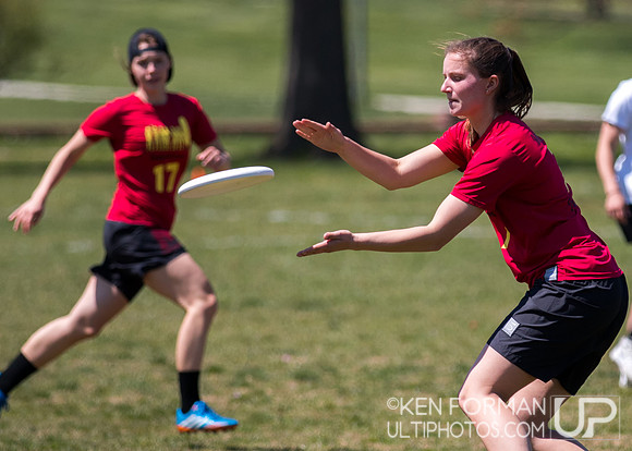 Colonial Women's D1 Championships, Day 1: Apr. 16, 2016