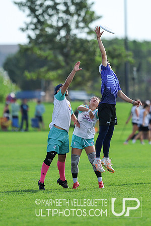 Saturday action at the USA Ultimate Youth Club Championships in