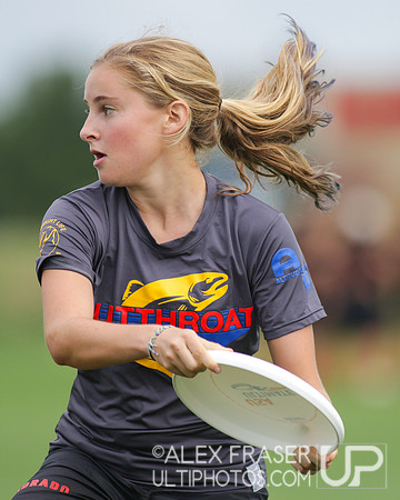 U19 Girls - Friday - 2016 USAU Youth Club Championships