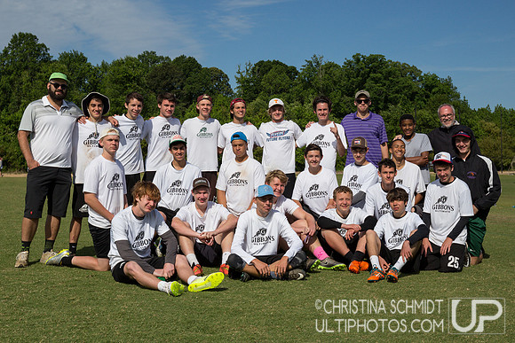 USAU Southern HS Regional Championships 2016 - Sunday