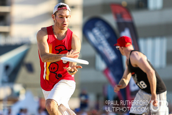 Action from 2016 USAU Beach Nationals