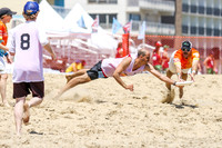 Action from 2016 USAU Beach Nationals