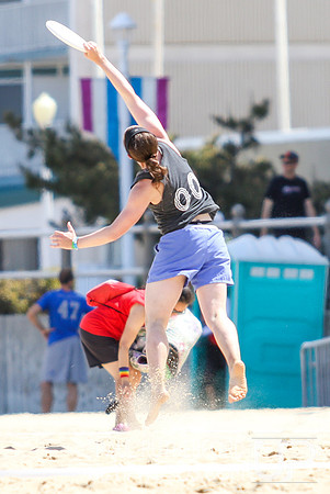 Action from 2016 USAU Beach Nationals