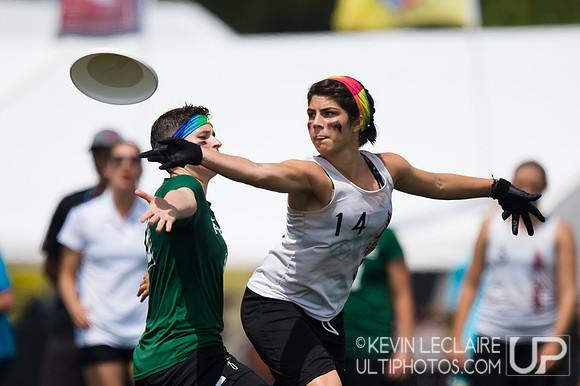 Womens Semi Stanford v Oregon - 2016 USA Ultimate College Champi