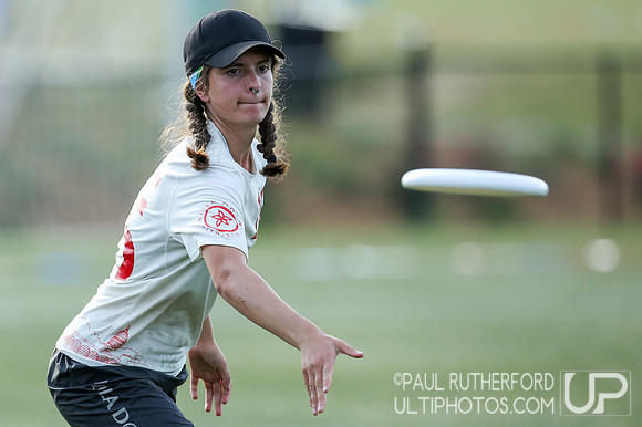 Action from USAU College Division 1 Nationals