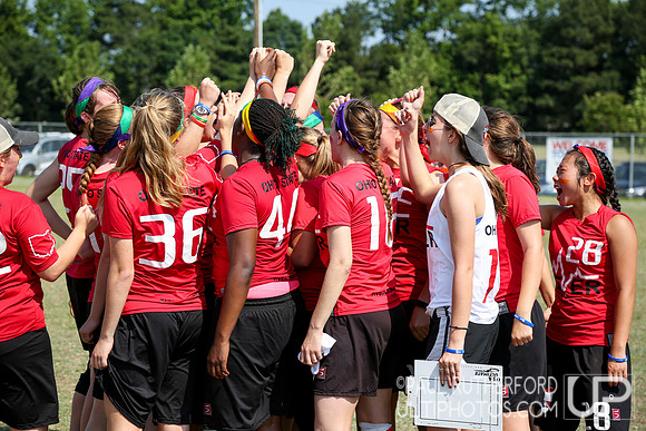 Action from USAU College Division 1 Nationals