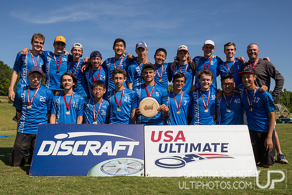 USAU Southern HS Regional Championships 2016 - Sunday