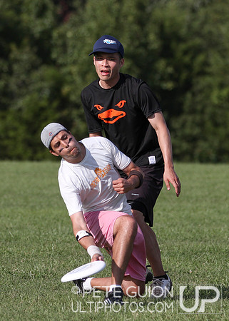 Round 5 of Mixed pool play of the Ultimate Capitol Sectionals