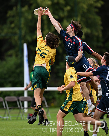 WU24 Qtrs - USA v Australia Open