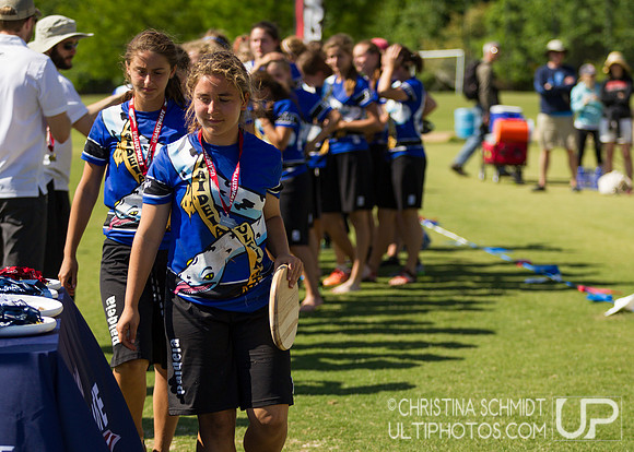 USAU Southern HS Regional Championships 2016 - Sunday