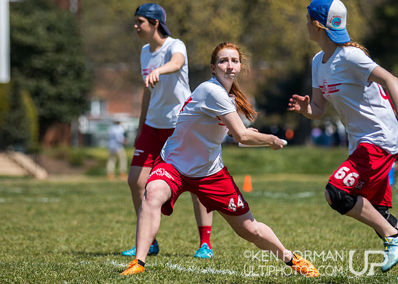 Colonial Women's D1 Championships, Day 1: Apr. 16, 2016