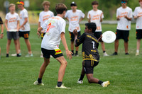 Pool play at USAU Youth Club Championships