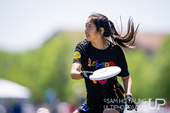Pool play at USAU D1 College Championships