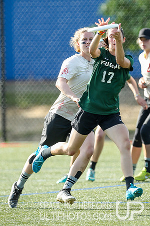 Action from USAU College Division 1 Nationals