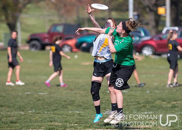 Colonial Women's D1 Championships, Day 1 : April 16, 2016
