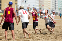 Action from 2016 USAU Beach Nationals