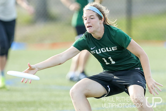 Action from USAU College Division 1 Nationals