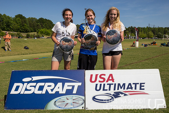 USAU Southern HS Regional Championships 2016 - Sunday