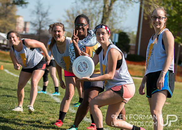 Colonial Women's D1 Championships, Day 1 : April 16, 2016