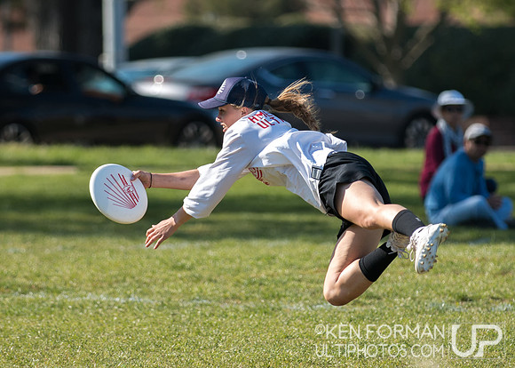 Colonial Women's D1 Championships, Day 1 : April 16, 2016