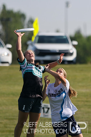 Pool play at USAU Youth Club Championships