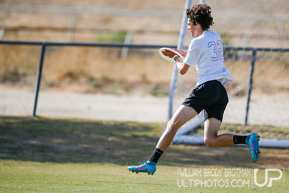 Day 2 of USA Ultimate TCT Select Flight Invite - West.