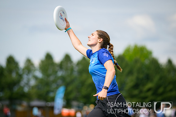 Pool play at USAU D-I College Championships