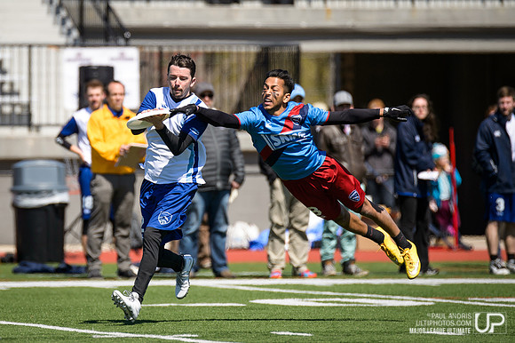 Philadelphia Spinners vs. Boston Whitecaps 4/10/2016