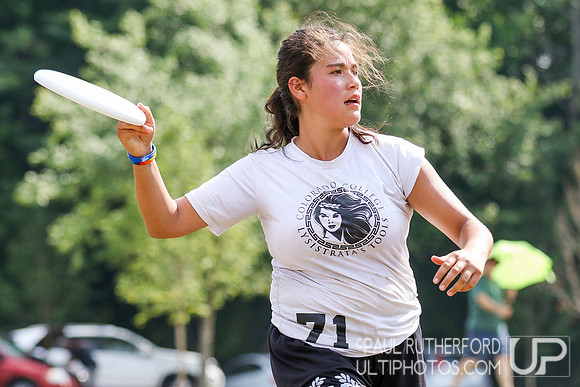 Action from USAU College Division 1 Nationals