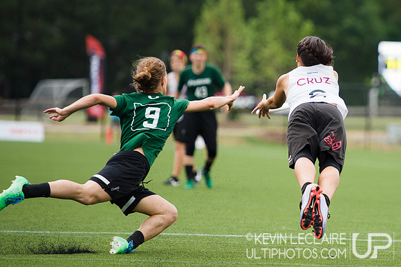 Womens Semi Virginia v. Whitman - 2016 USA Ultimate College Cham