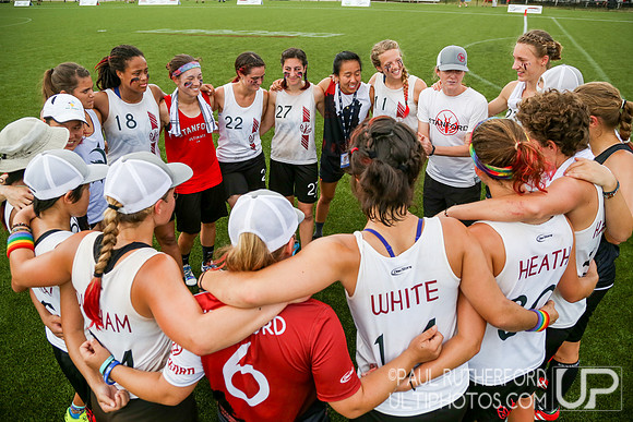 Action from USAU College Division 1 Nationals