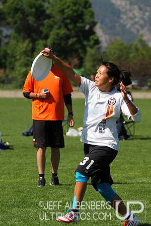 Sunday Women's Quarter-Final action from 2012 College Nationals