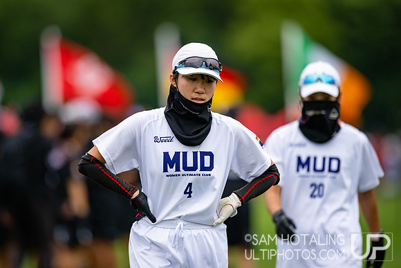 TOKYO Mavericks vs MUD in pool play at World Ultimate Club Championships